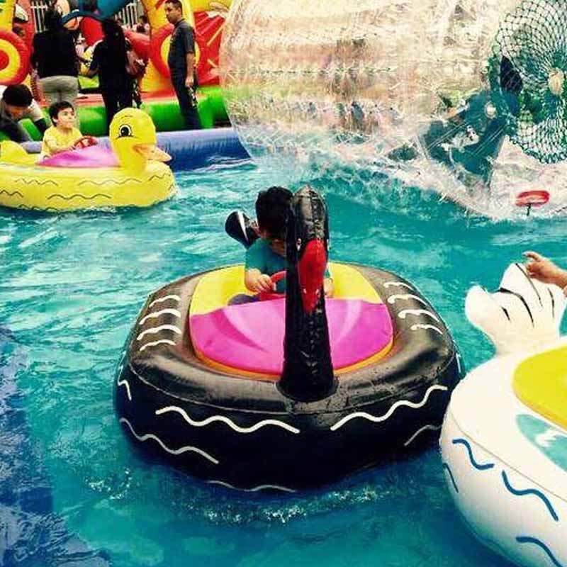 Kids Electric Bumper Boat FLBB-10002 Black Swan